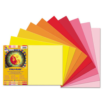 Pacon® Tru-ray Construction Paper, 76lb, 12 X 18, Assorted Cool-warm Colors, 25-pack freeshipping - TVN Wholesale
